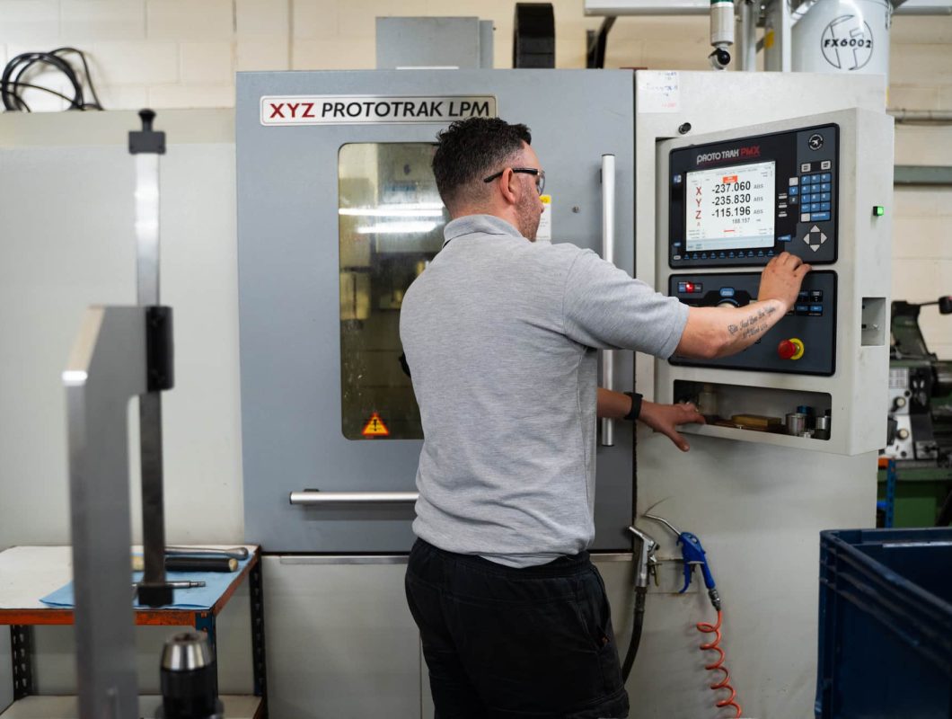 CNC milling & prototype machining UK
